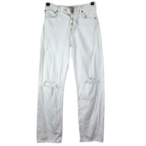 Agolde 90's high rise distressed jeans